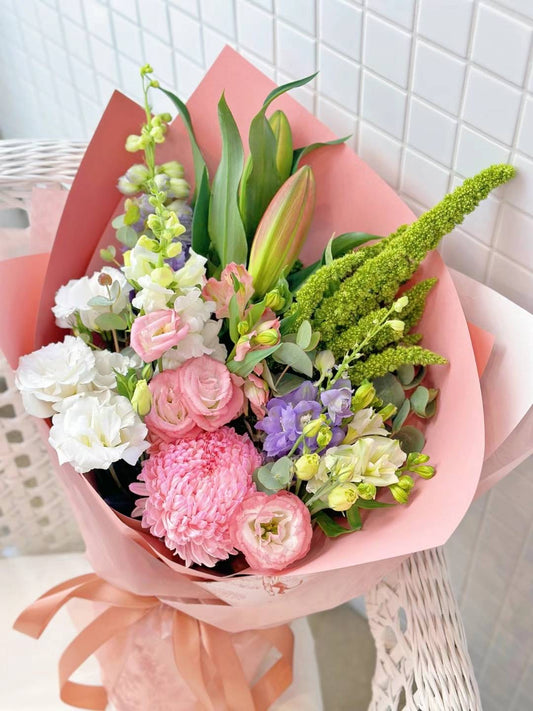 Daily Bright Blossom (Seasonal Flowers) Flower Bouquet