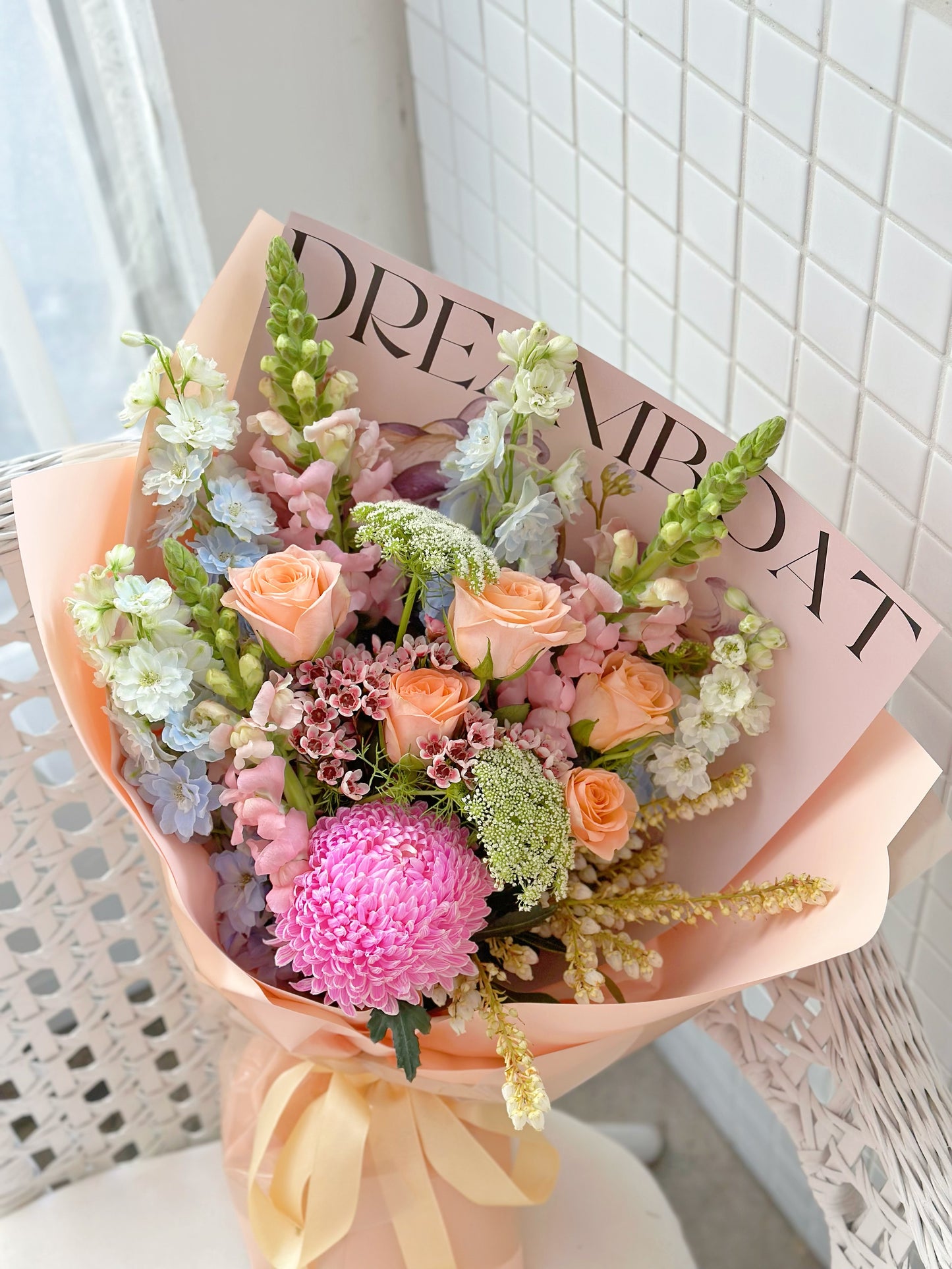 Daily Bright Blossom (Seasonal Flowers) Flower Bouquet