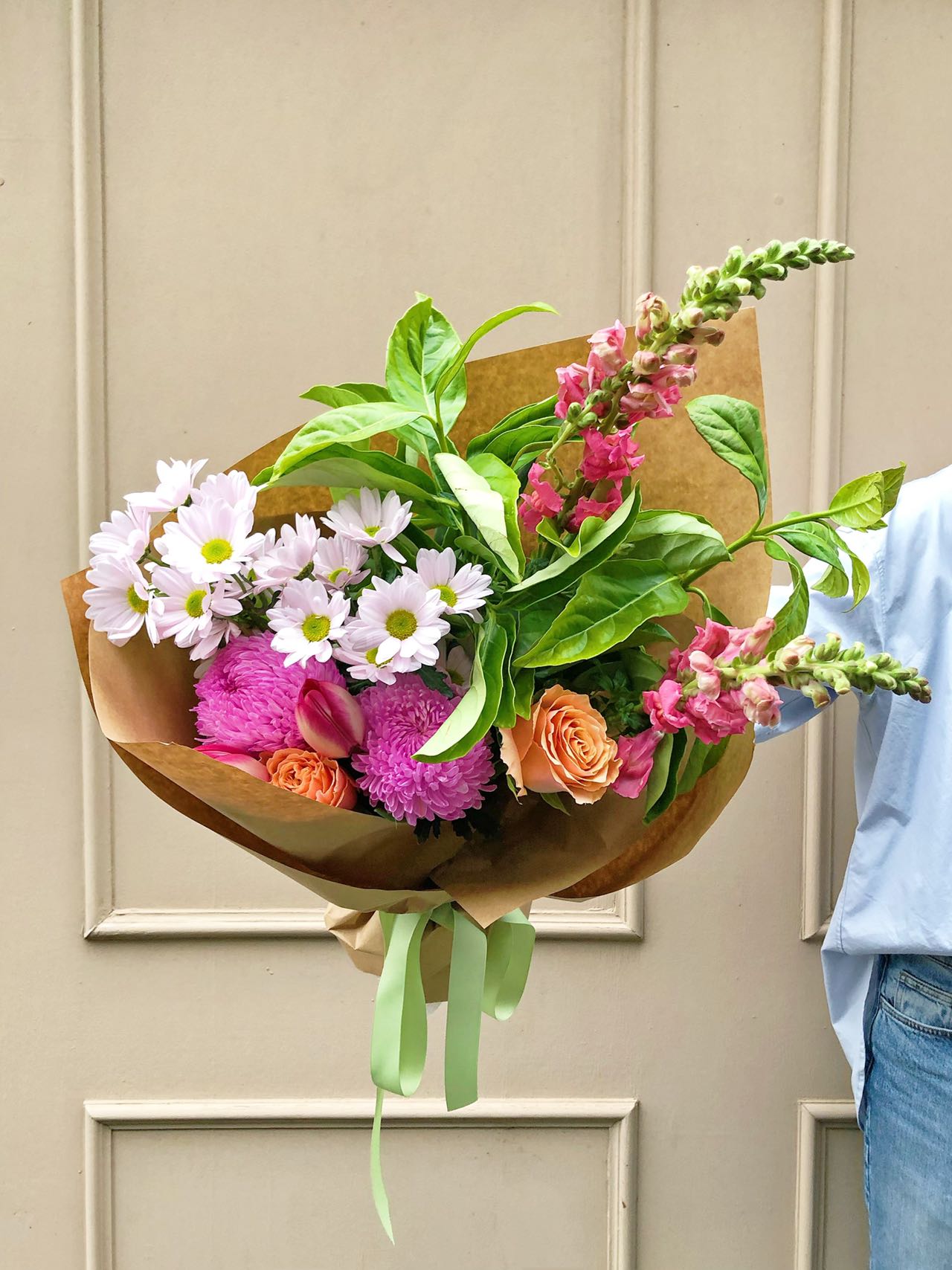 The Medium Colour Posy Flower Bouquet