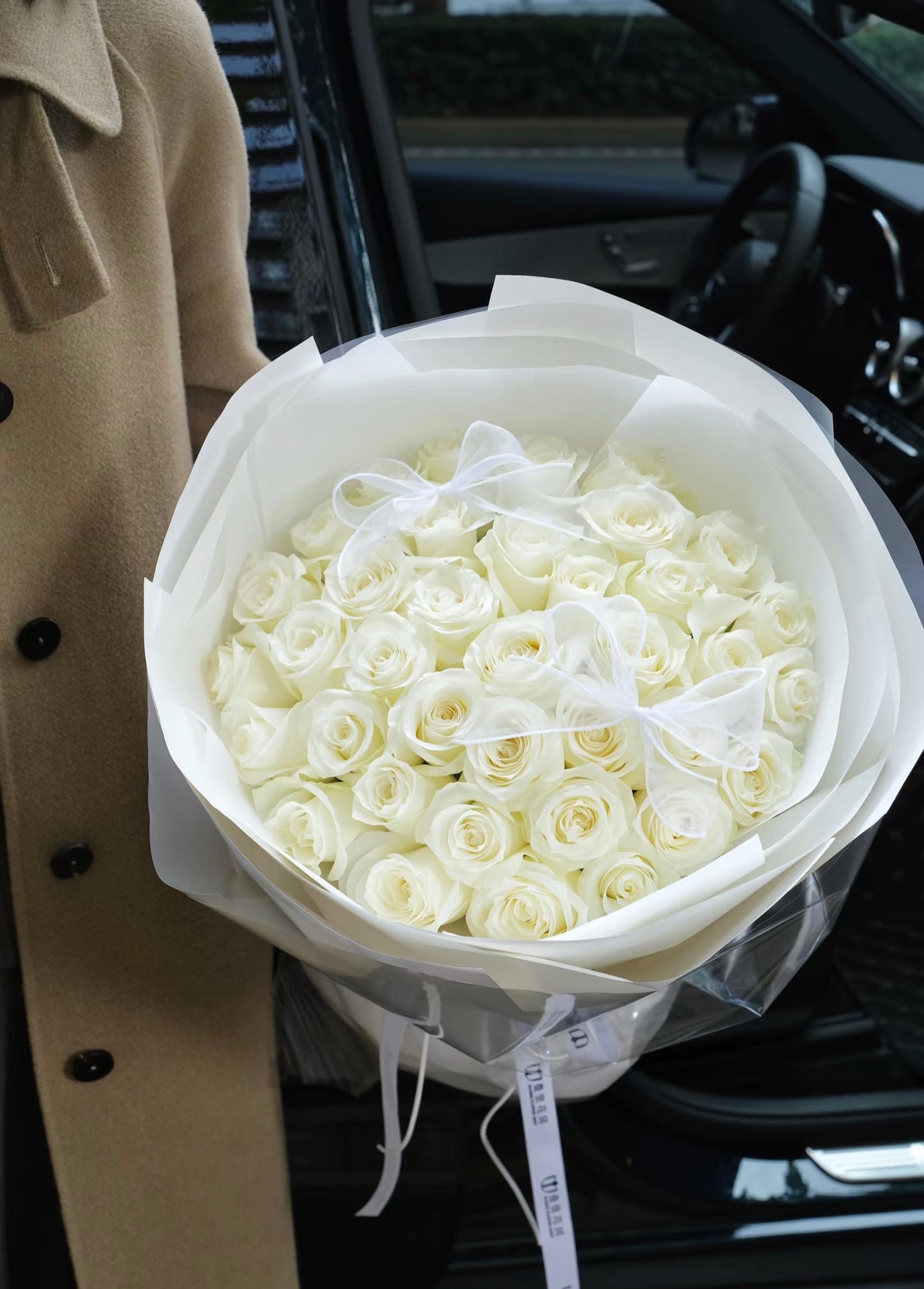 White Rose Bouquet