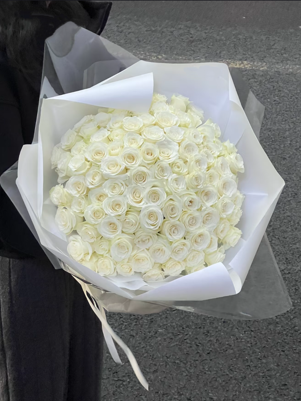 White Rose Bouquet