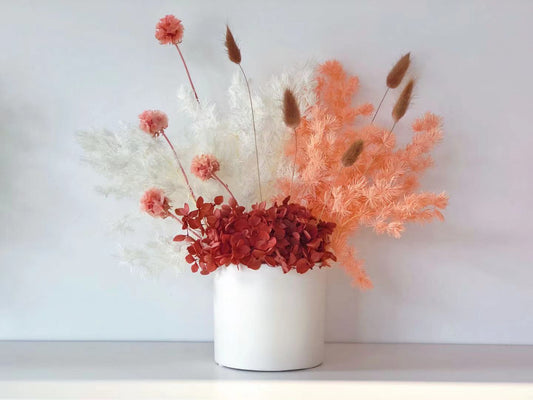 Ruby Dried Flower Arrangement